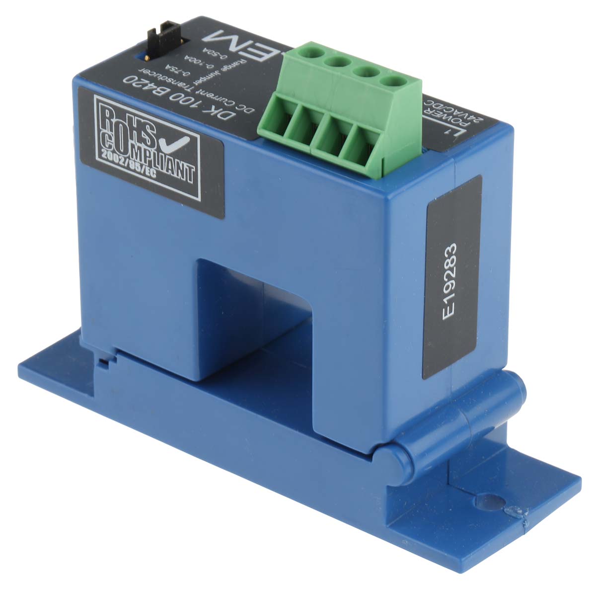 dk-100-b420 LEM DK-B420 Series Current Transformer 100 A 20V dc, 50 V dc 21.7 mm Bore