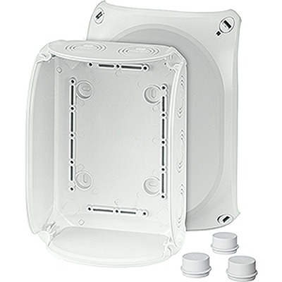 HENSEL DK Series Grey Polycarbonate Junction Box, IP66, IP55, 92 mm, 210mm 155 mm