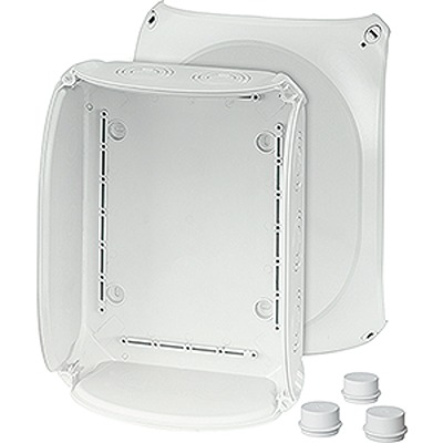 HENSEL DK Series Grey Polycarbonate Junction Box, IP66, IP55, 122 mm, 295mm 225 mm