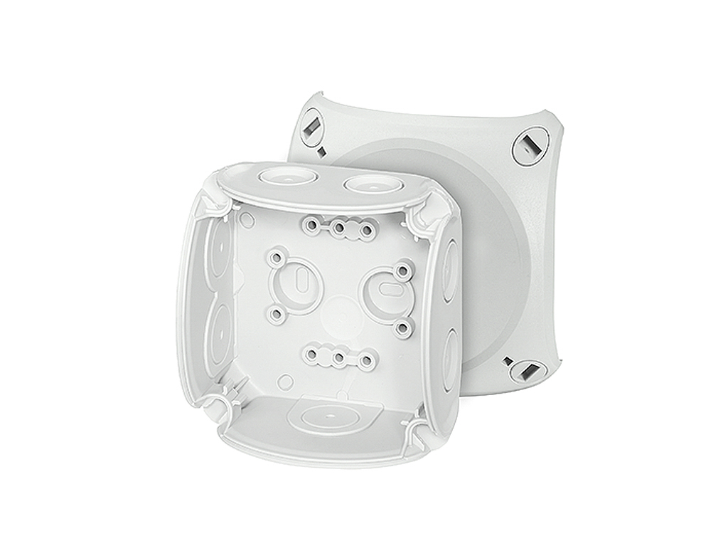 HENSEL Grey Polypropylene Junction Box, IP66, 93 mm, 93mm 62 mm