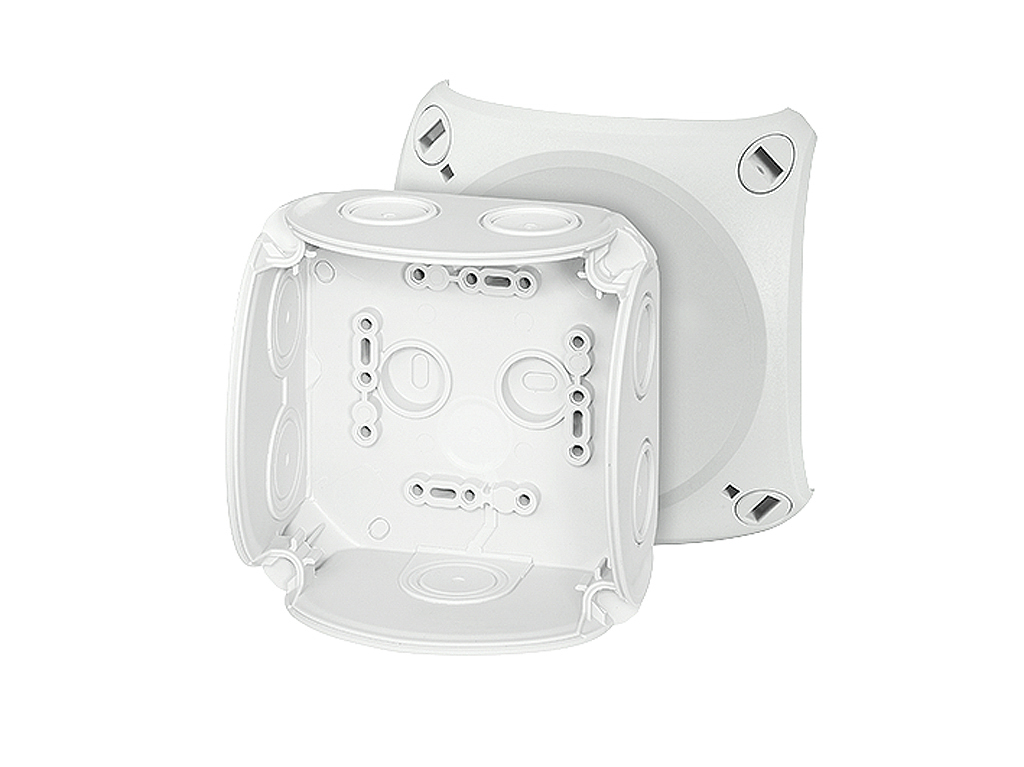 HENSEL DK 0400 G Series Grey Polypropylene Junction Box, IP66, 104 mm, 70mm 104 mm