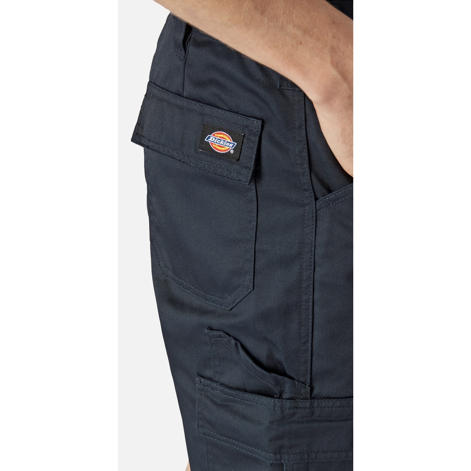 dk0a4xsgnv01 Dickies Everyday Navy 65% Polyester, 35% Cotton Work Shorts, 30 cm