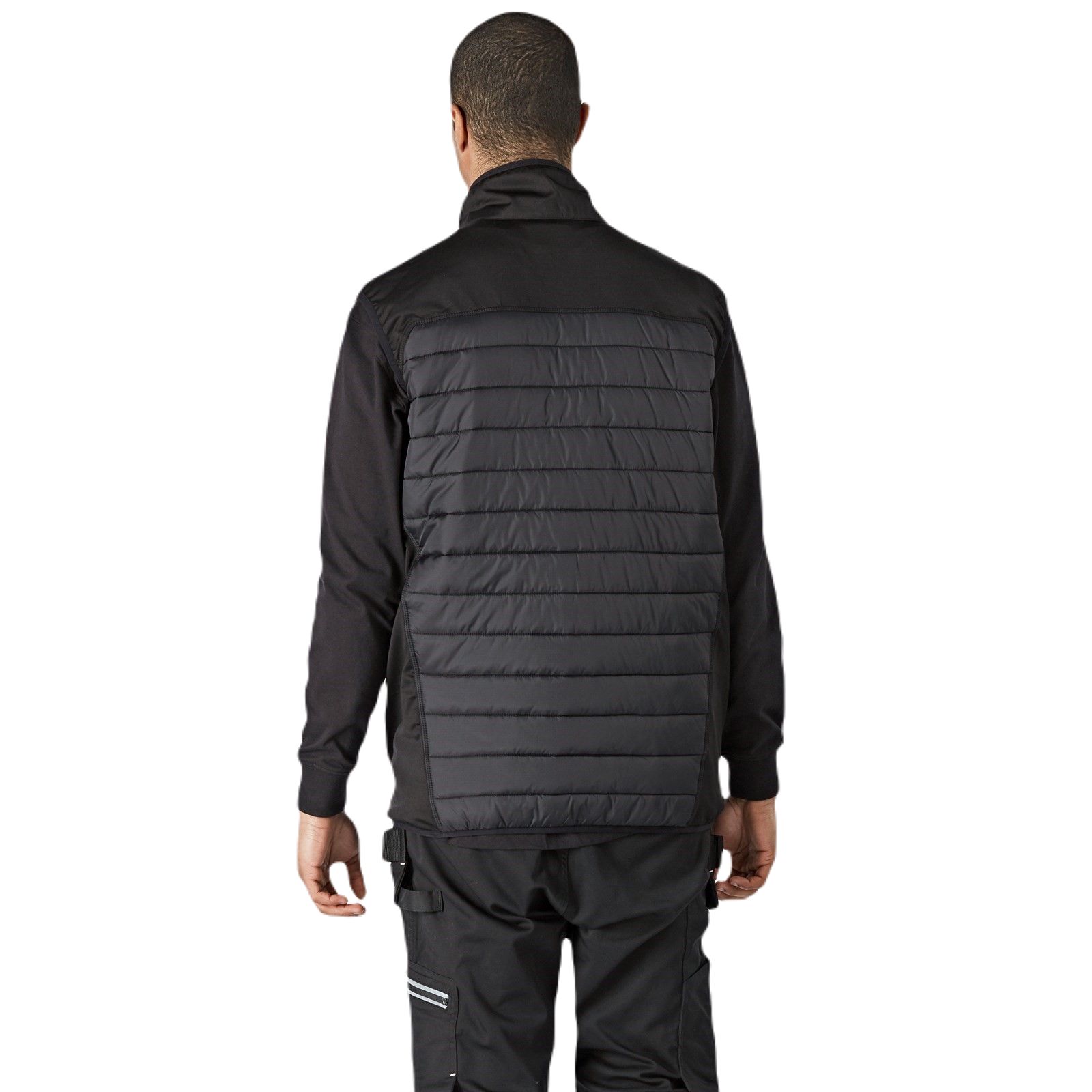 dk0a4xtdblk1 Dickies DK0A4XTD Black Thermal Insulation Men's Work Waistcoat, M