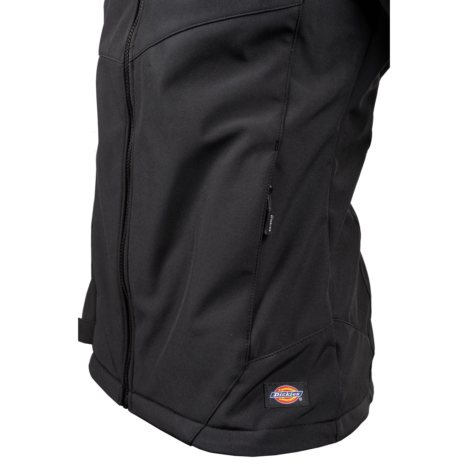 dk0a4xtjblk1 Dickies DK Black, Breathable, Waterproof Jacket Zipper, M 1 EA