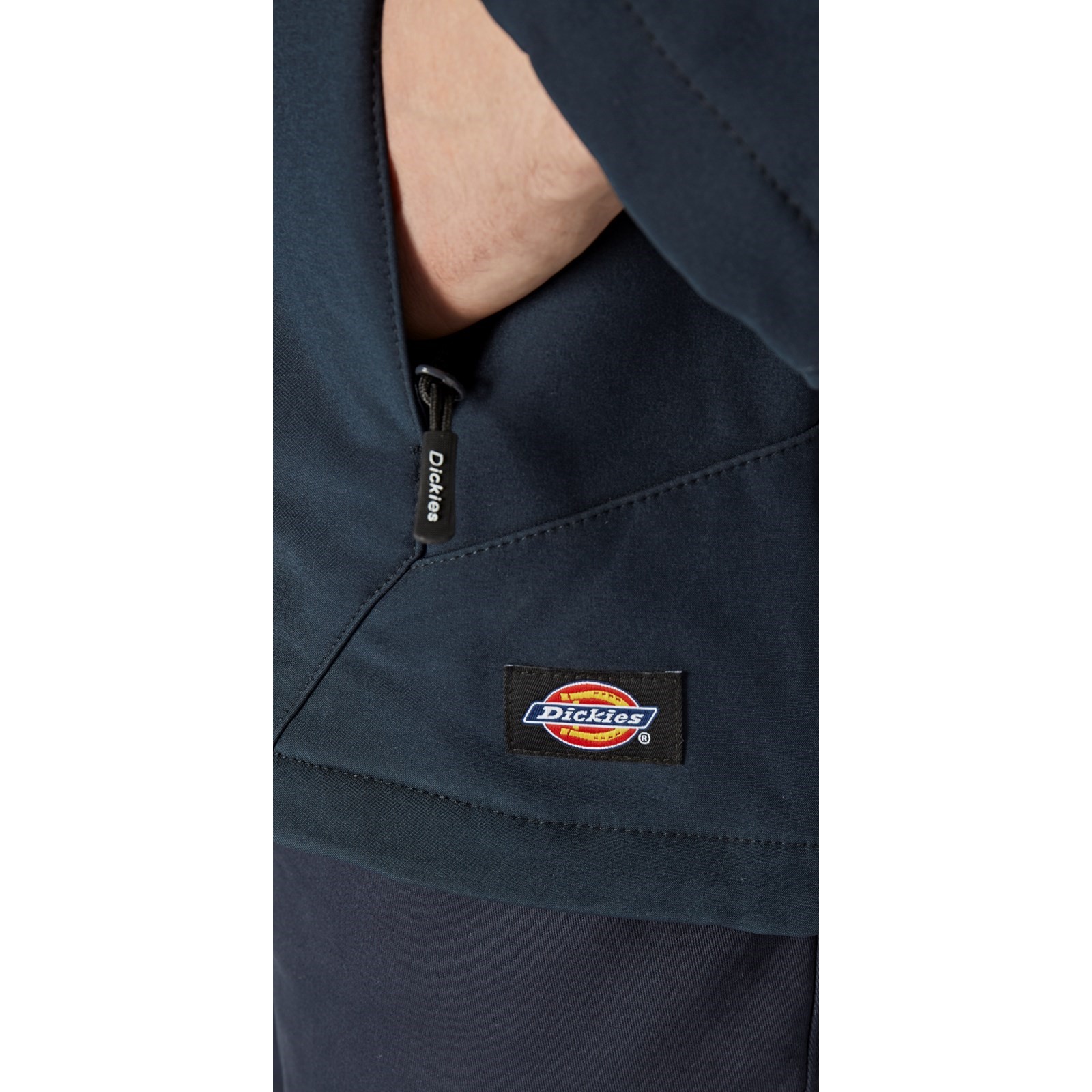 dk0a4xtjnv01 Dickies DK Navy, Waterproof, Breathable Jacket Zipper, XL 1 EA