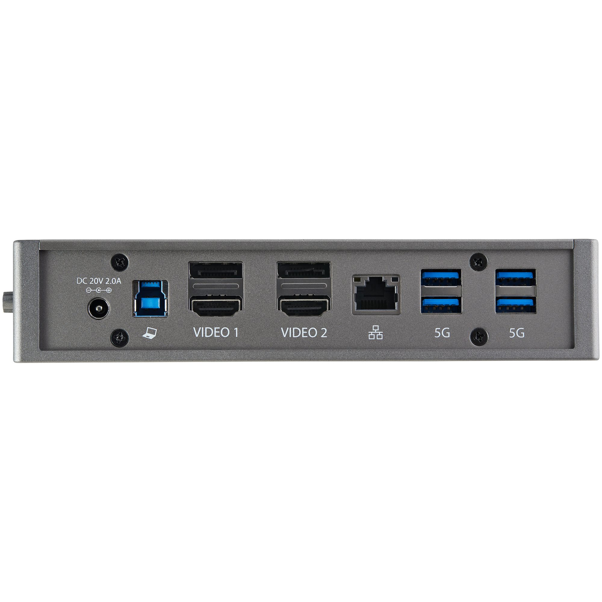 dk30a2dhuue StarTech.com  2 4096 x 2160 pixel USB C Docking Station USB 3.1 Portswith DisplayPort, HDMI - 6 xUSB ports