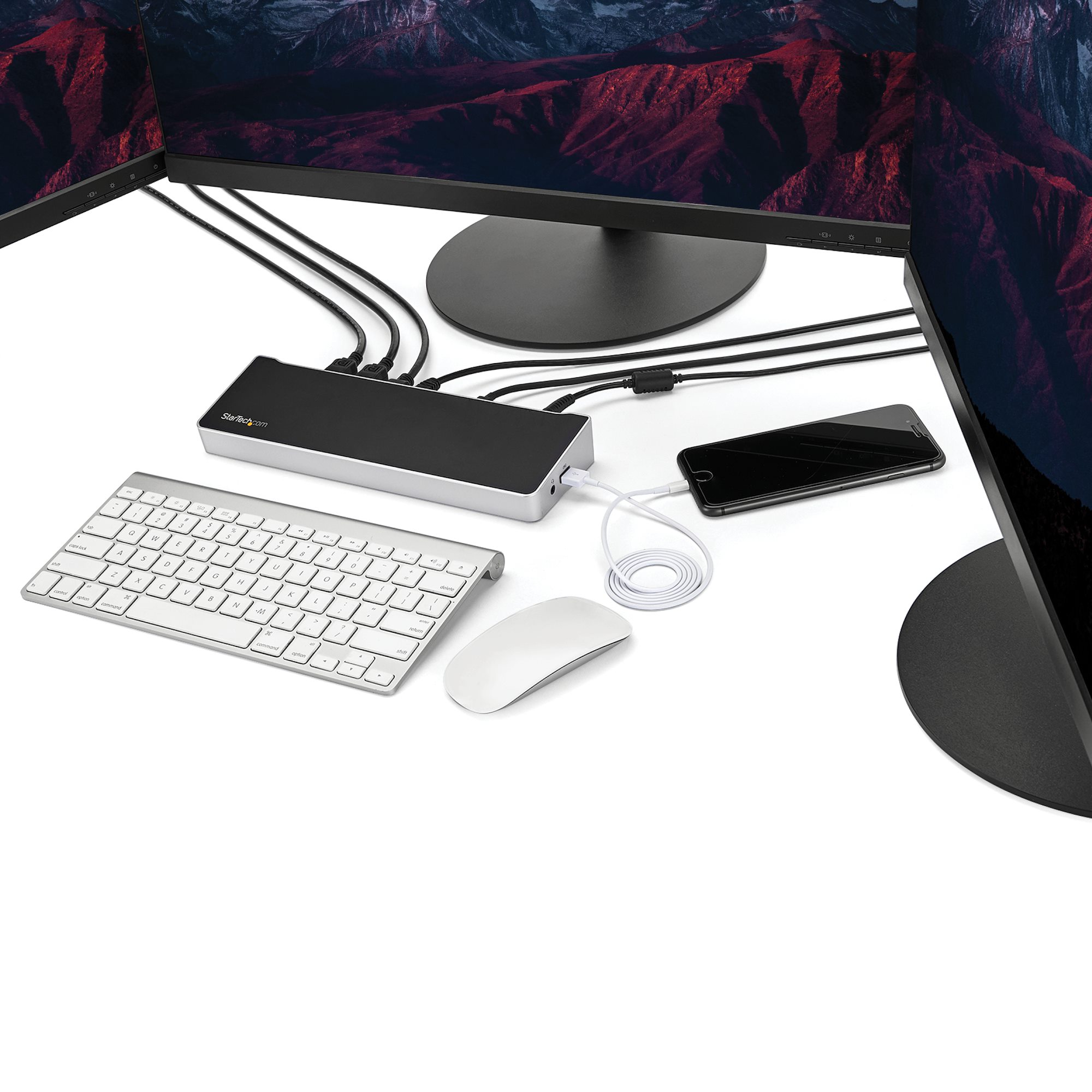 dk30ch2depue StarTech.com  3 4096 x 2160 pixel USB C Docking Station USB 3.0 Portswith DisplayPort, HDMI - 5 xUSB ports