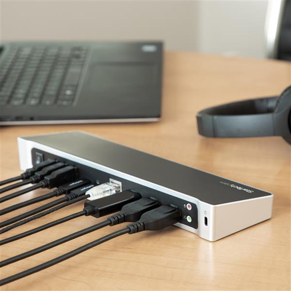 dk30ch2dppdu StarTech.com  3 4096 x 2160 pixel USB C Docking Station USB 3.0 Portswith DisplayPort, HDMI - 5 xUSB ports