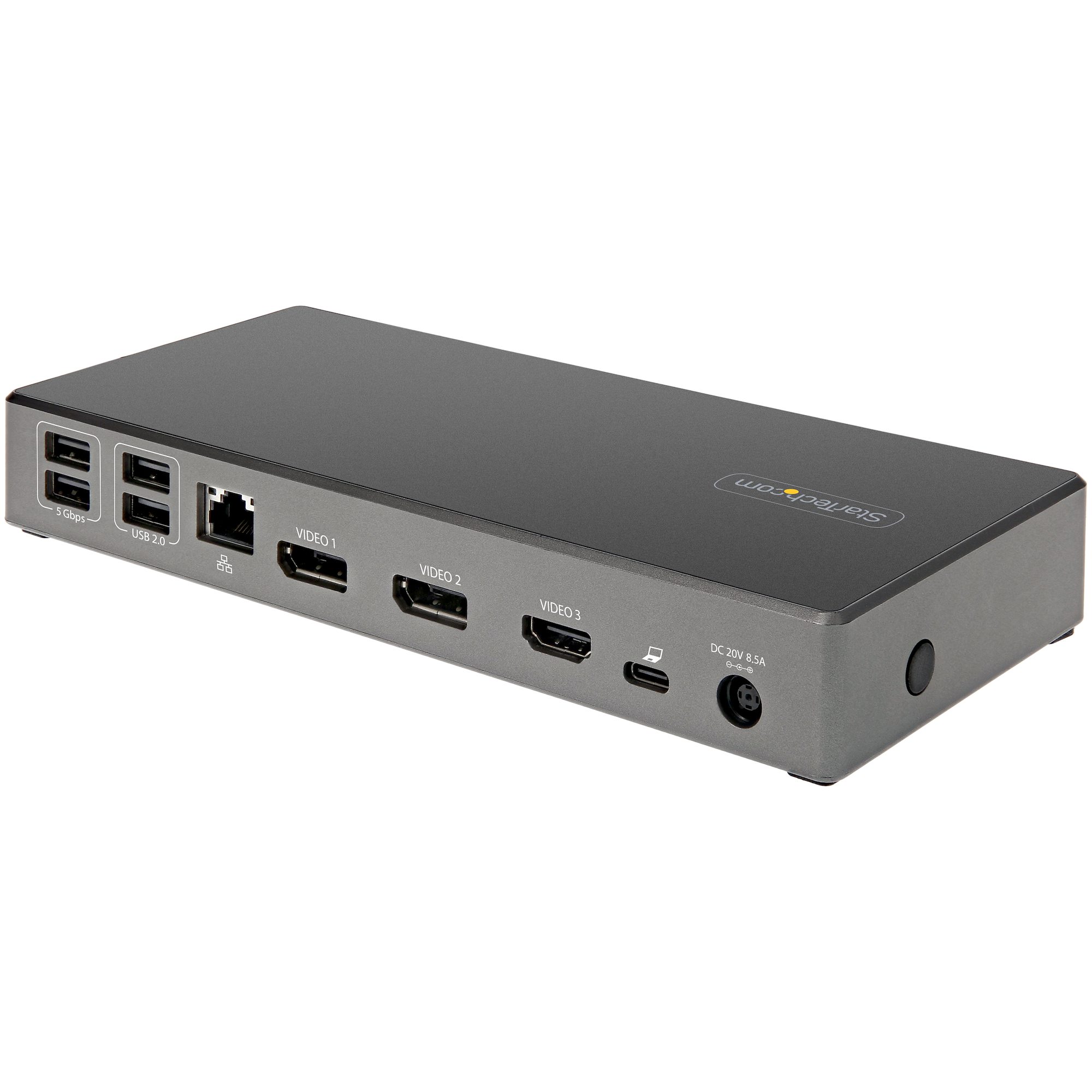 dk31c2dhspdue StarTech.com  3 3840 x 2160 pixel USB C Docking Station USB Type C, USB Type A Portswith HDMI, DisplayPort - 6 xUSB