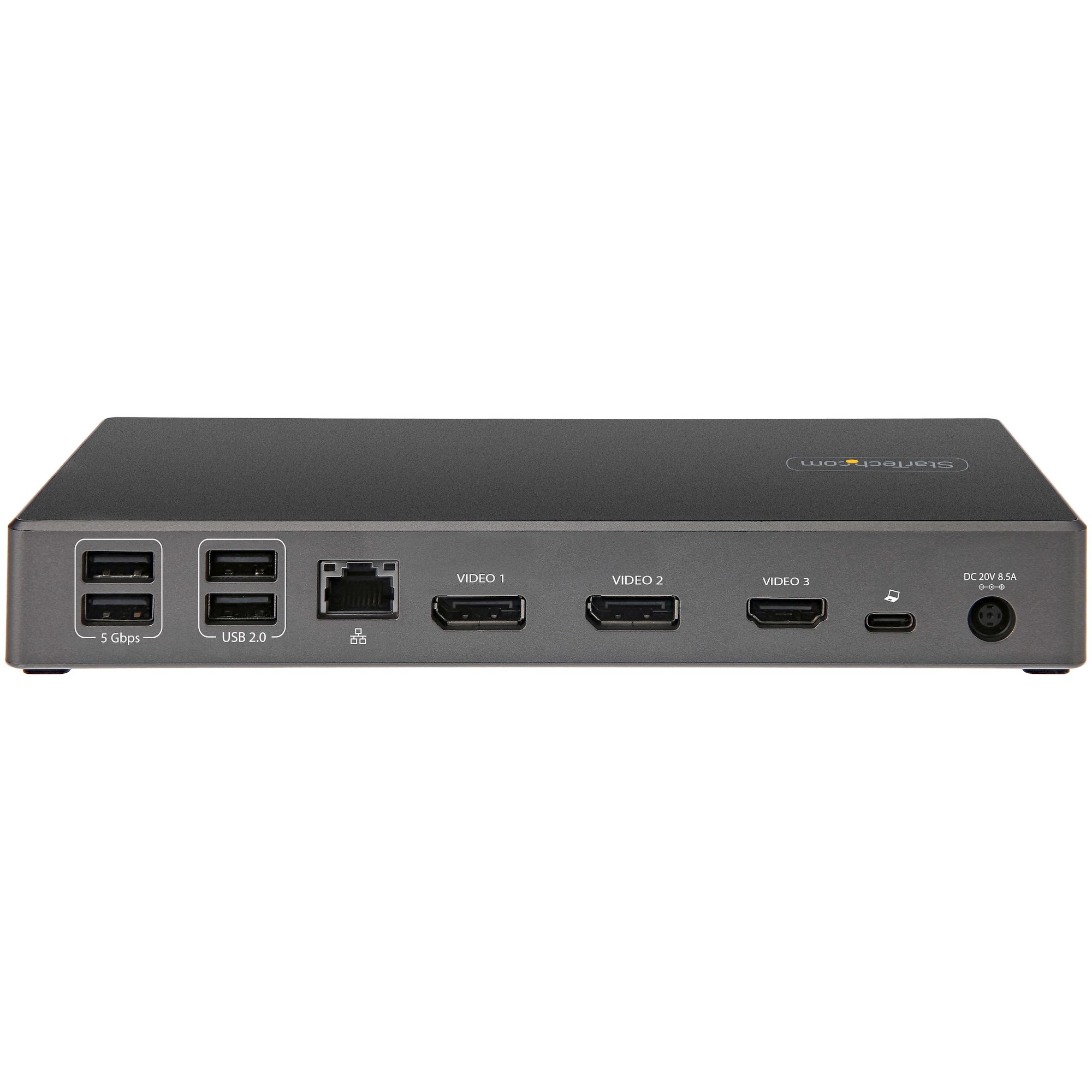 dk31c2dhspdue StarTech.com  3 3840 x 2160 pixel USB C Docking Station USB Type C, USB Type A Portswith HDMI, DisplayPort - 6 xUSB