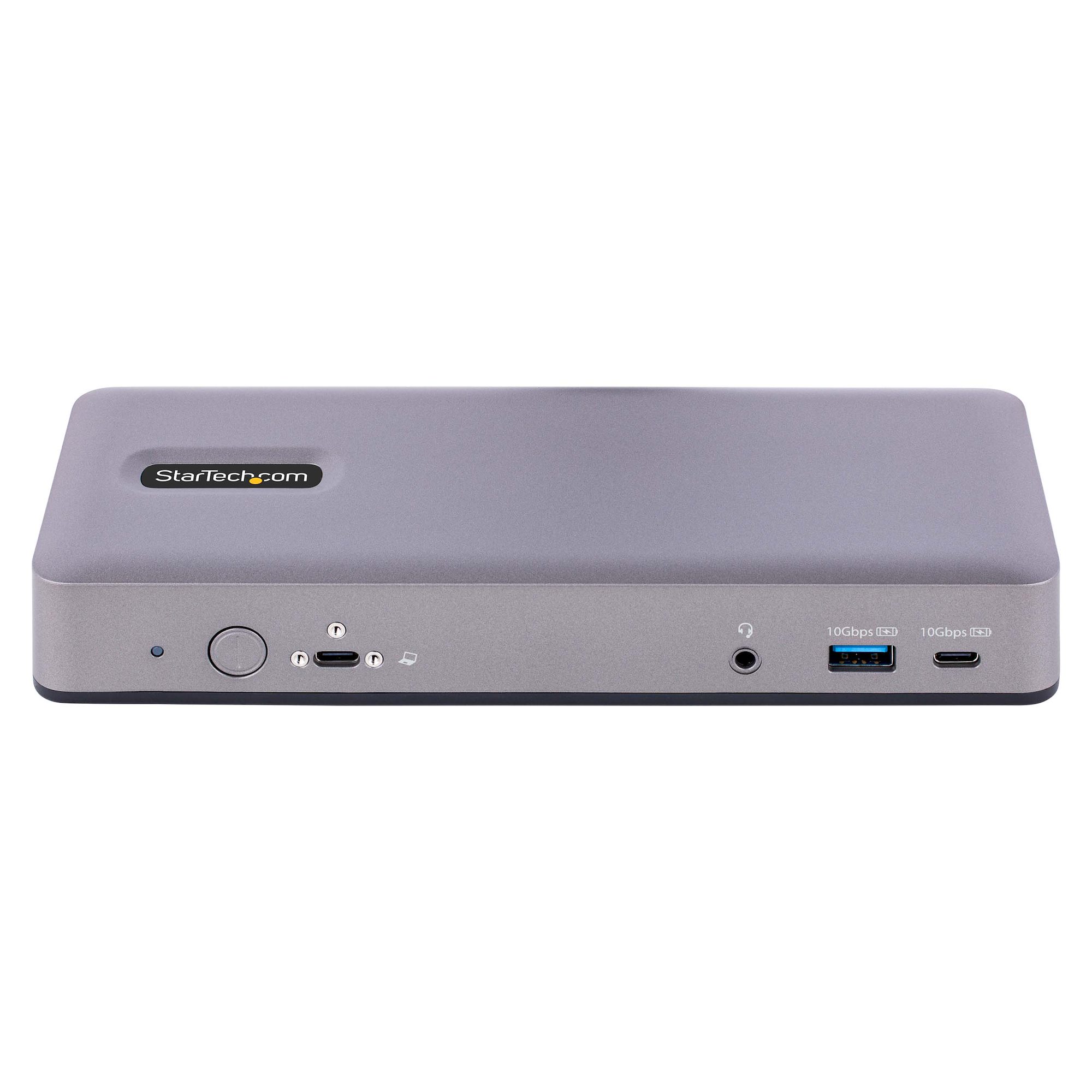 dk31c3mncrue StarTech.com  3 4096 x 2160 pixel USB C Docking Station USB 3.2 Portswith HDMI DP - 8 xUSB ports