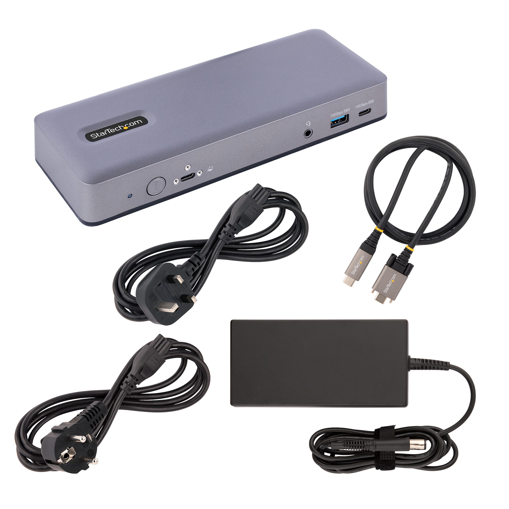 dk31c3mncrue StarTech.com  3 4096 x 2160 pixel USB C Docking Station USB 3.2 Portswith HDMI DP - 8 xUSB ports
