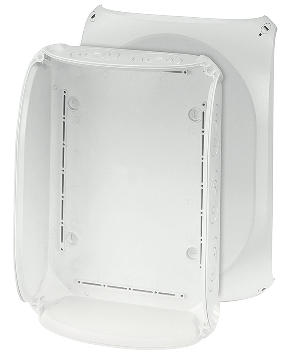 HENSEL DK 5000 G Series Grey RAL 7035 Polycarbonate Junction Box, IP66, 255 mm, 355mm 355 mm