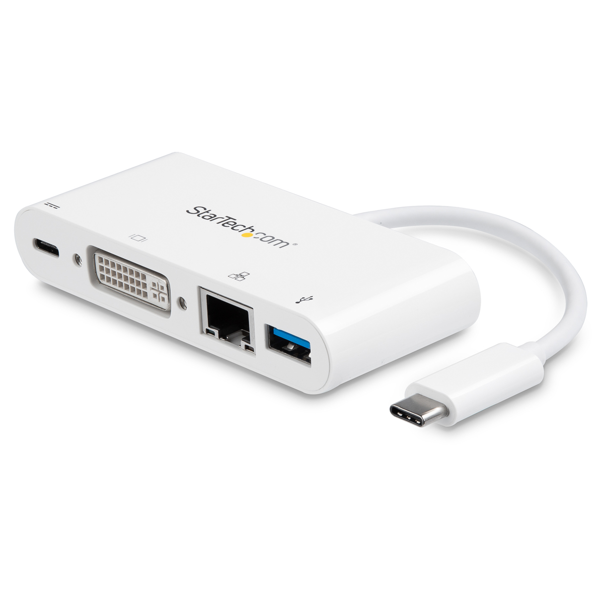 StarTech.com  1920 x 1200 pixel USB C Docking Station USB 3.0 Portswith DVI - 1 xUSB ports