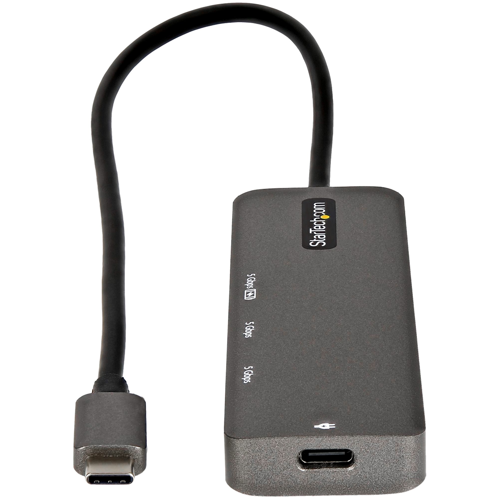 dkt30chpd3 StarTech.com  3840 x 2160 pixel USB C Docking Station USB Type A, USB Type C Portswith HDMI - 4 xUSB ports