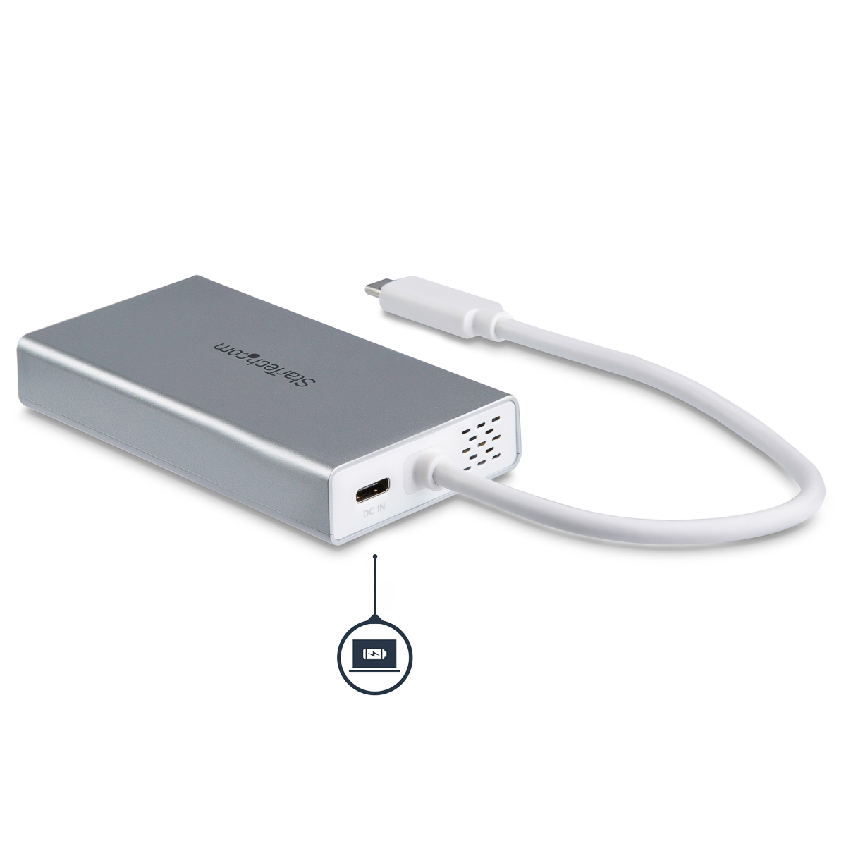 dkt30chpdw StarTech.com  4096 x 2160 pixel USB C Docking Station USB 3.0 Portswith HDMI - 2 xUSB ports
