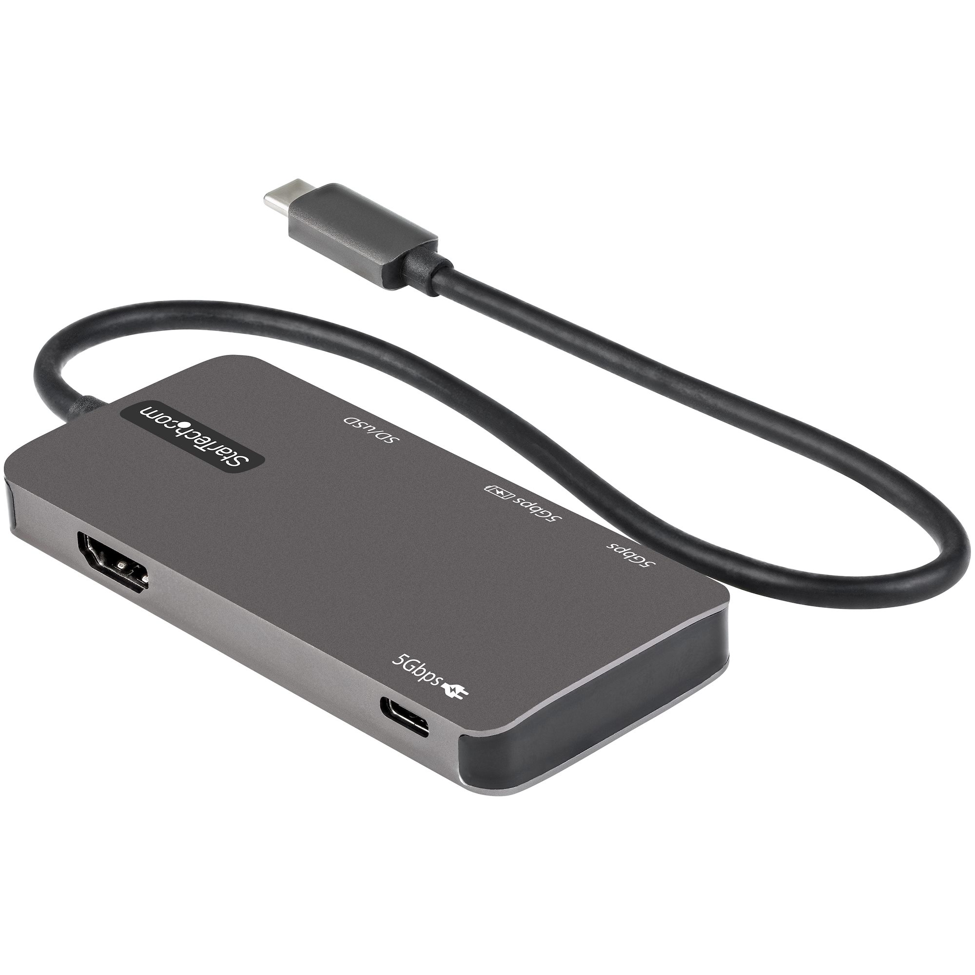 dkt30chsdpd StarTech.com  3840 x 2160 pixel USB C Docking Station USB Type C, USB Type A Portswith HDMI - 3 xUSB ports