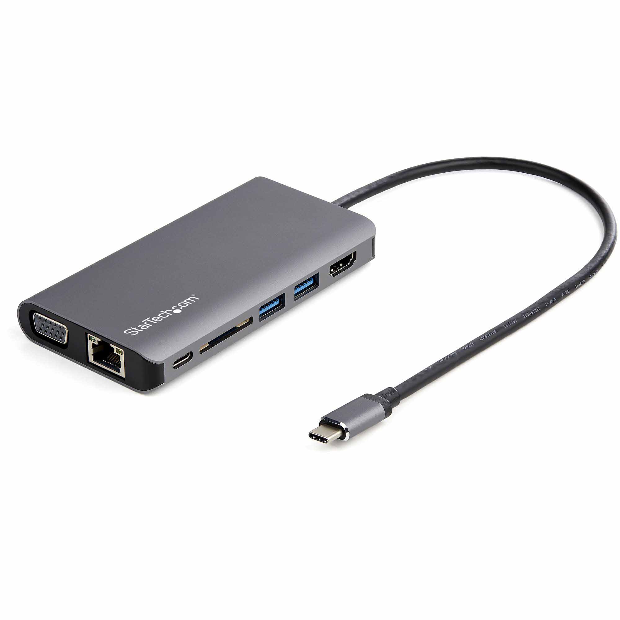 StarTech.com  4096 x 2160 pixel USB 3.1 Gen 1 Docking Station USB 3.0, USB 3.1 Portswith VGA, HDMI - 3 xUSB ports