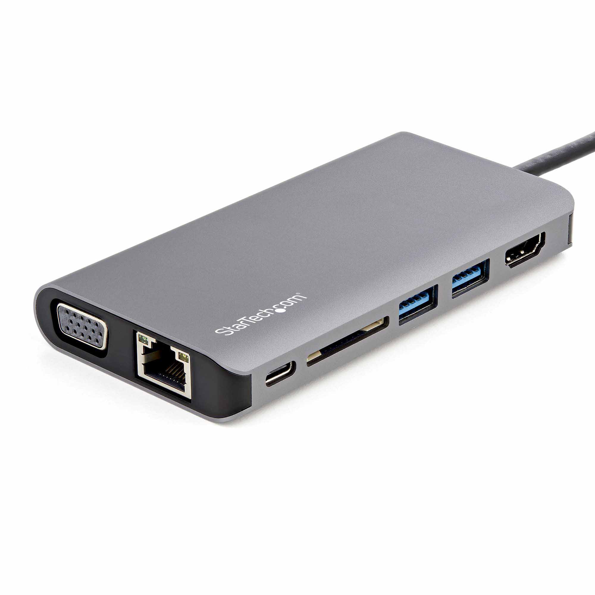 dkt30chvausp StarTech.com  4096 x 2160 pixel USB 3.1 Gen 1 Docking Station USB 3.0, USB 3.1 Portswith VGA, HDMI - 3 xUSB ports
