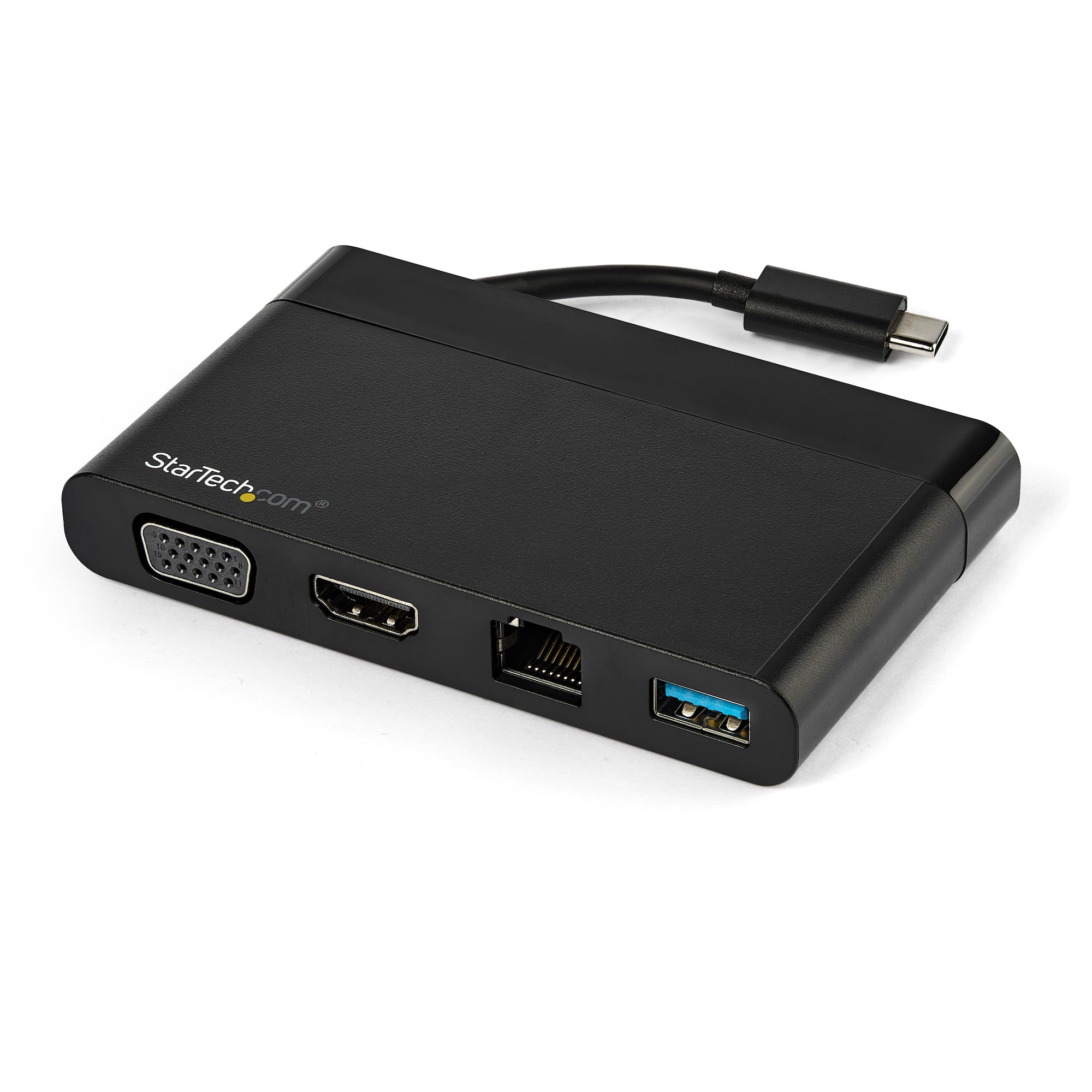 StarTech.com  1920 x 1200 pixel USB C Docking Station USB 3.0 Portswith HDMI, VGA - 1 xUSB ports