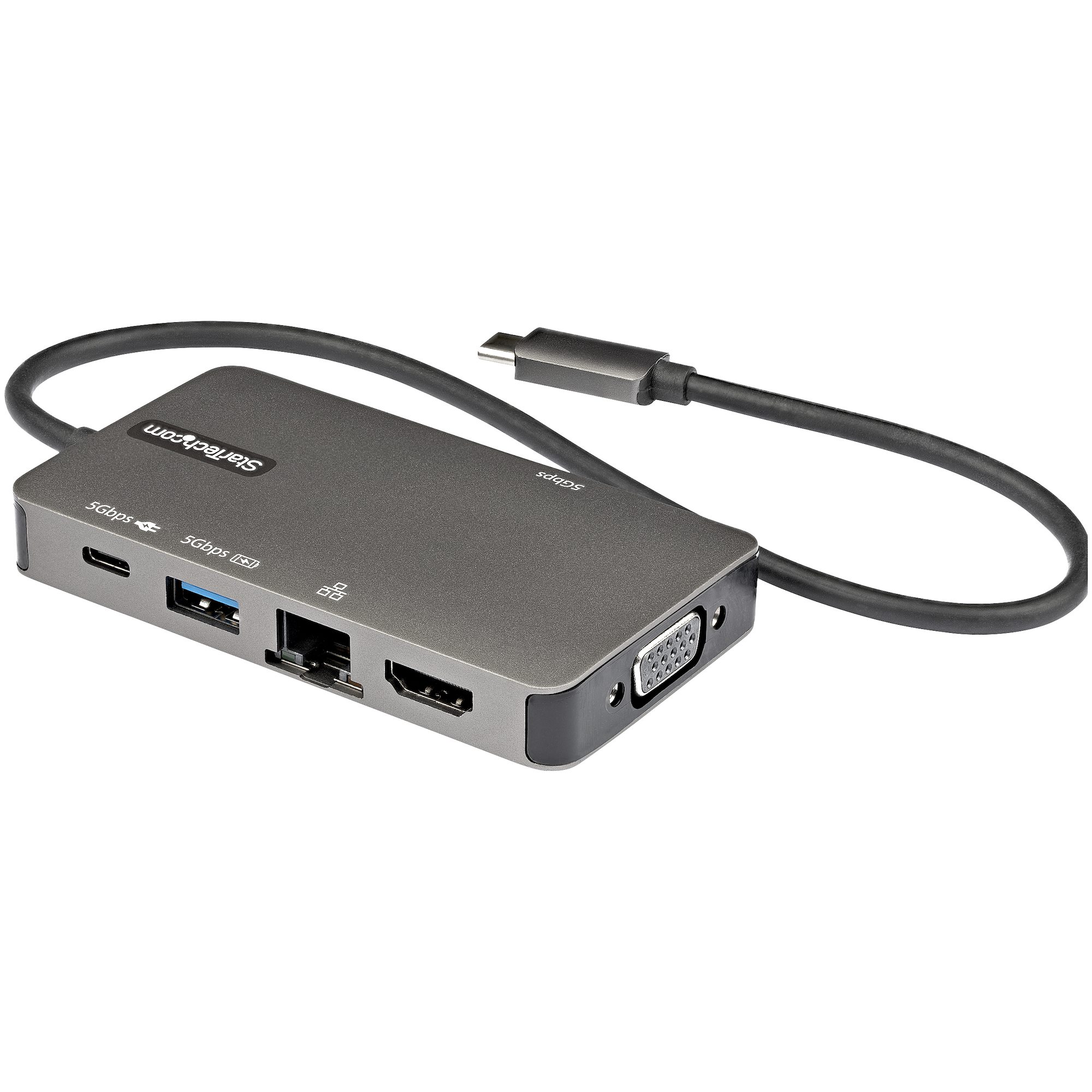 StarTech.com  3840 x 2160 pixel USB C Docking Station USB Type C, USB Type A Portswith VGA, HDMI - 3 xUSB ports