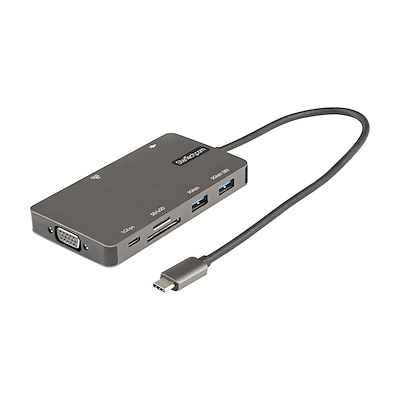 StarTech.com  3840 x 2160 pixel USB C Docking Station USB 3.1 Portswith HDMI, VGA - 3 xUSB ports
