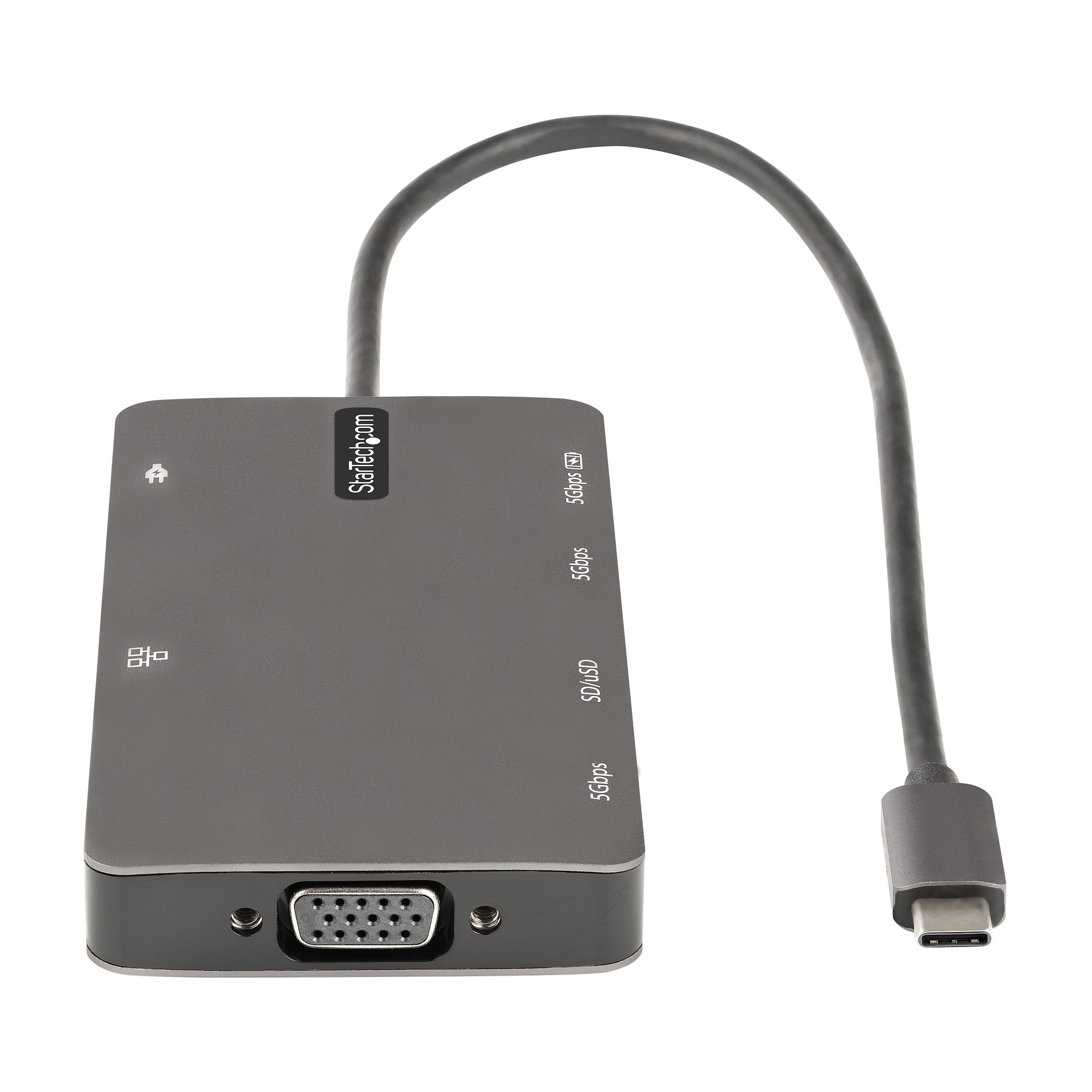 dkt30chvsdpd StarTech.com  3840 x 2160 pixel USB C Docking Station USB 3.1 Portswith HDMI, VGA - 3 xUSB ports