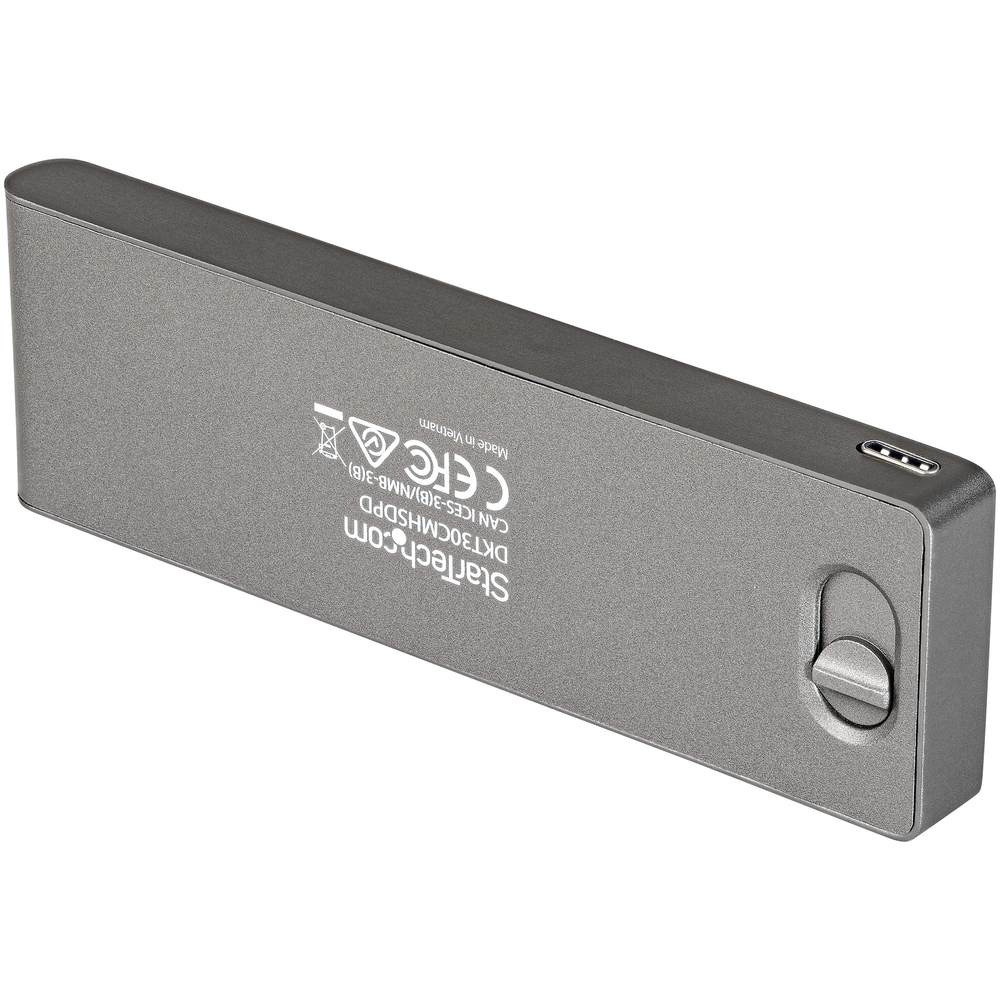 dkt30cmhsdpd StarTech.com  3840 x 2160 pixel USB C Docking Station USB Type C, USB Type A Portswith HDMI - 2 xUSB ports