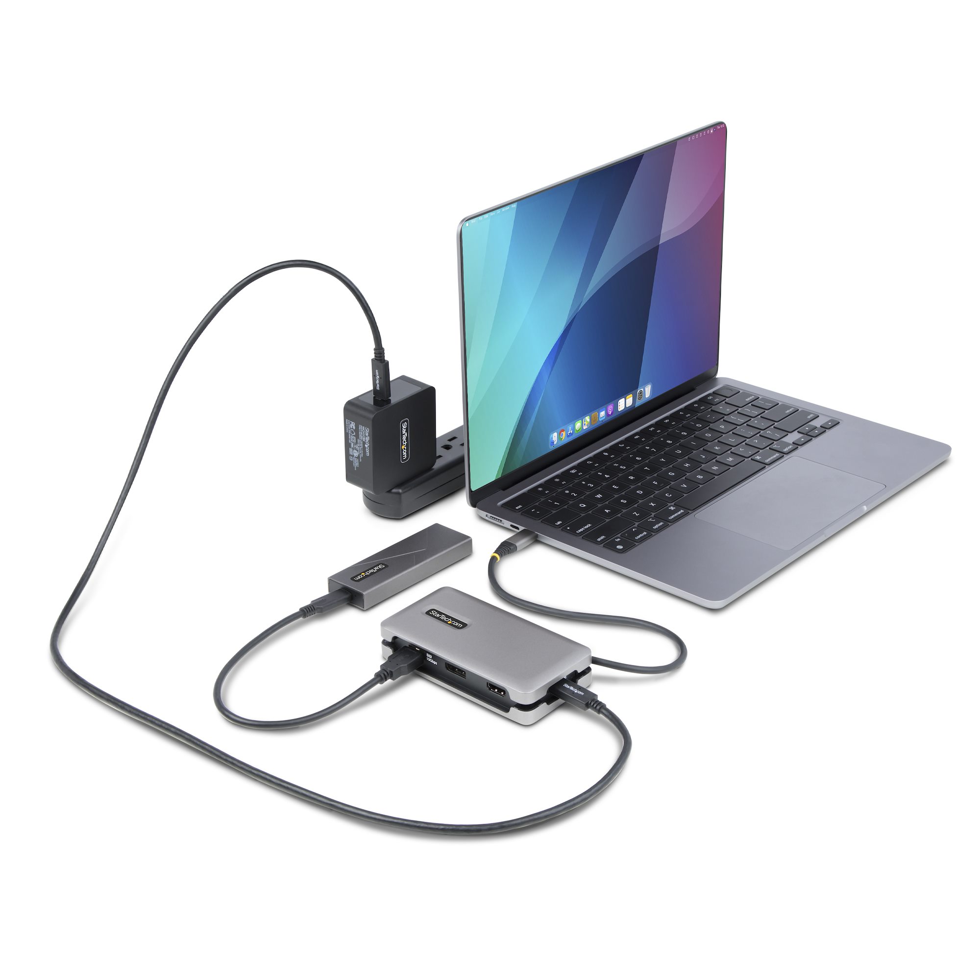 dkt31cdhpd3 StarTech.com  4K at 60Hz USB C Adapter USB 3.2 Portswith DisplayPort, HDMI - 3 xUSB ports