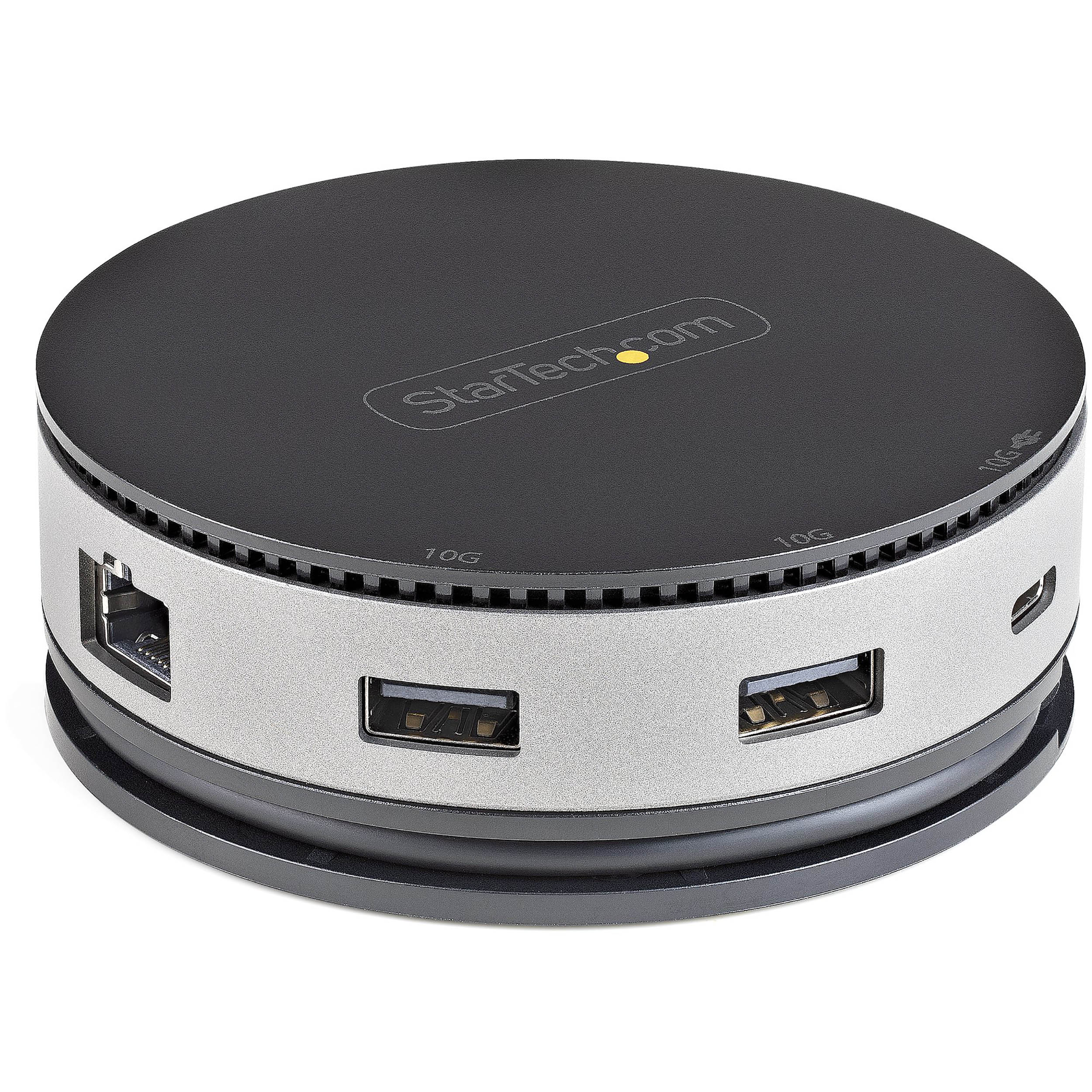 StarTech.com  3840 x 2160 pixel USB 3.1 Docking Station USB Type A, USB Type C Portswith DisplayPort, HDMI, VGA - 3 xUSB