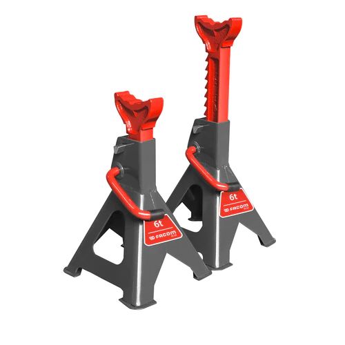 Facom Axle Stand, 620 mm - 620 mm 6 t Load Capacity
