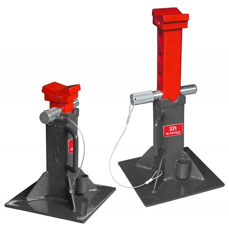 Facom Jack, 500 mm - 500 mm 22 t Load Capacity