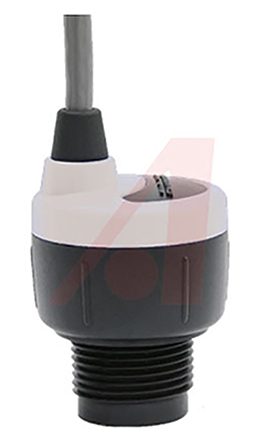 Flowline EchoPod Series Ultrasonic Level Transmitter Ultrasonic Level Sensor, Vertical, Viton, Housing Polycarbonate