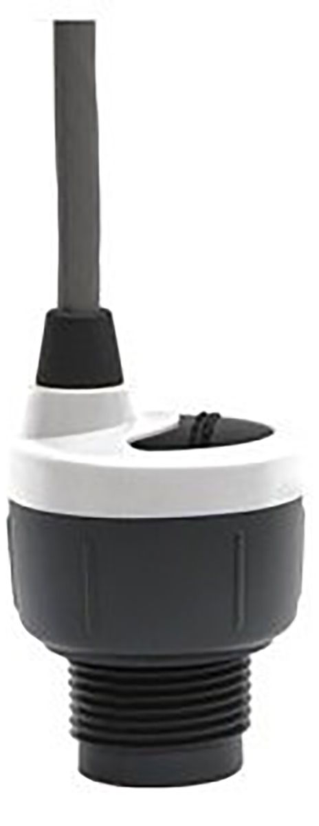 Flowline EchoPod Series Ultrasonic Level Transmitter Ultrasonic Level Sensor, Vertical, Fluorelastomer, Housing ABS,