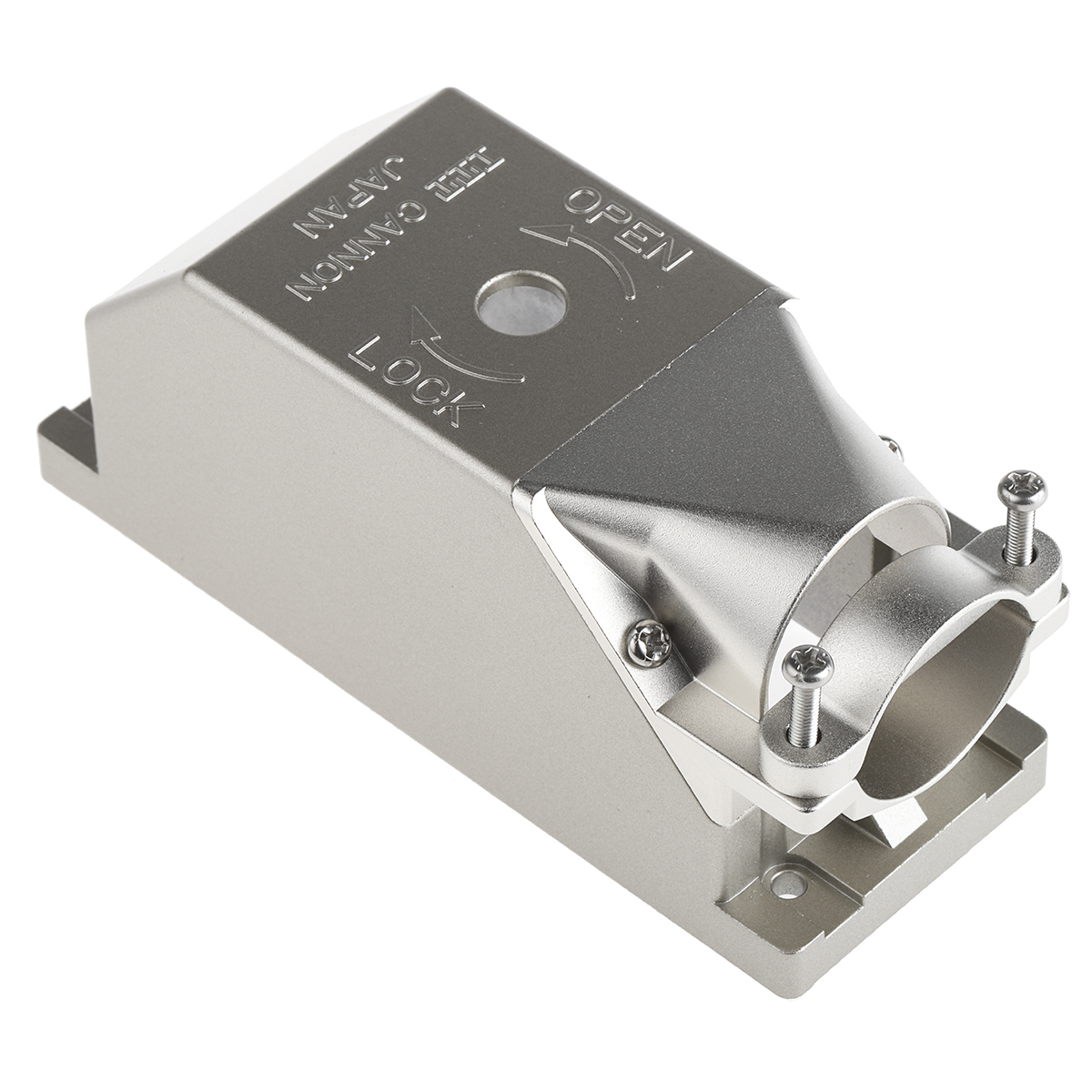 ITT Cannon DL Series Metal Right Angle D-Sub Backshell, 260 Way Strain Relief