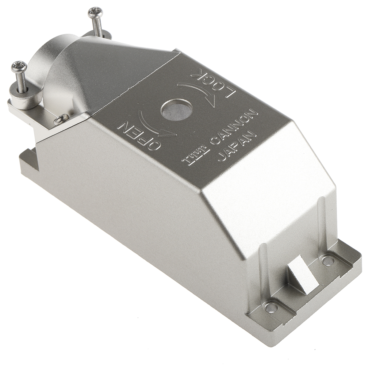 dl5 ITT Cannon DL Series Metal Right Angle D-Sub Backshell, 260 Way Strain Relief