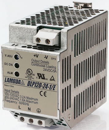 TDK-Lambda DLP Switch Mode Power Supply DIN Rail Power Supply 265V ac AC/DC Input 28V dc, 10 A Output DC 240 W