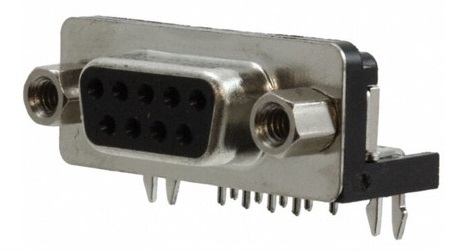 CONEC DLS1XS5 9 Way Straight Threaded D-Sub Connector Female