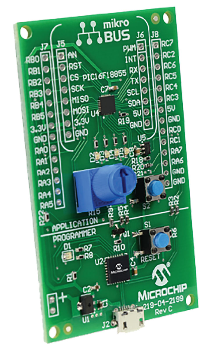 Microchip MPLAB Xpress MCU Development Board DM164140