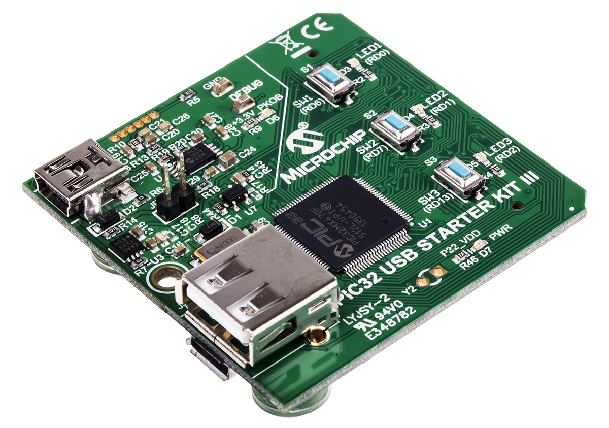 dm320003-3 Microchip PIC32 USB MCU Starter Kit DM320003-3