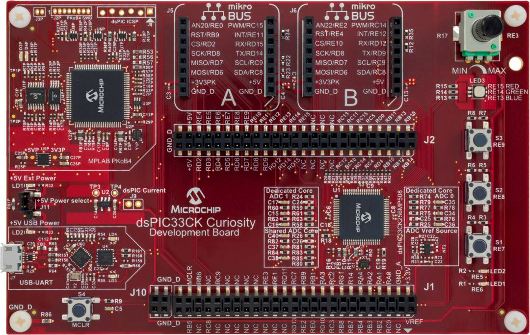 dm330030 Microchip Curiosity Development Board DM330030
