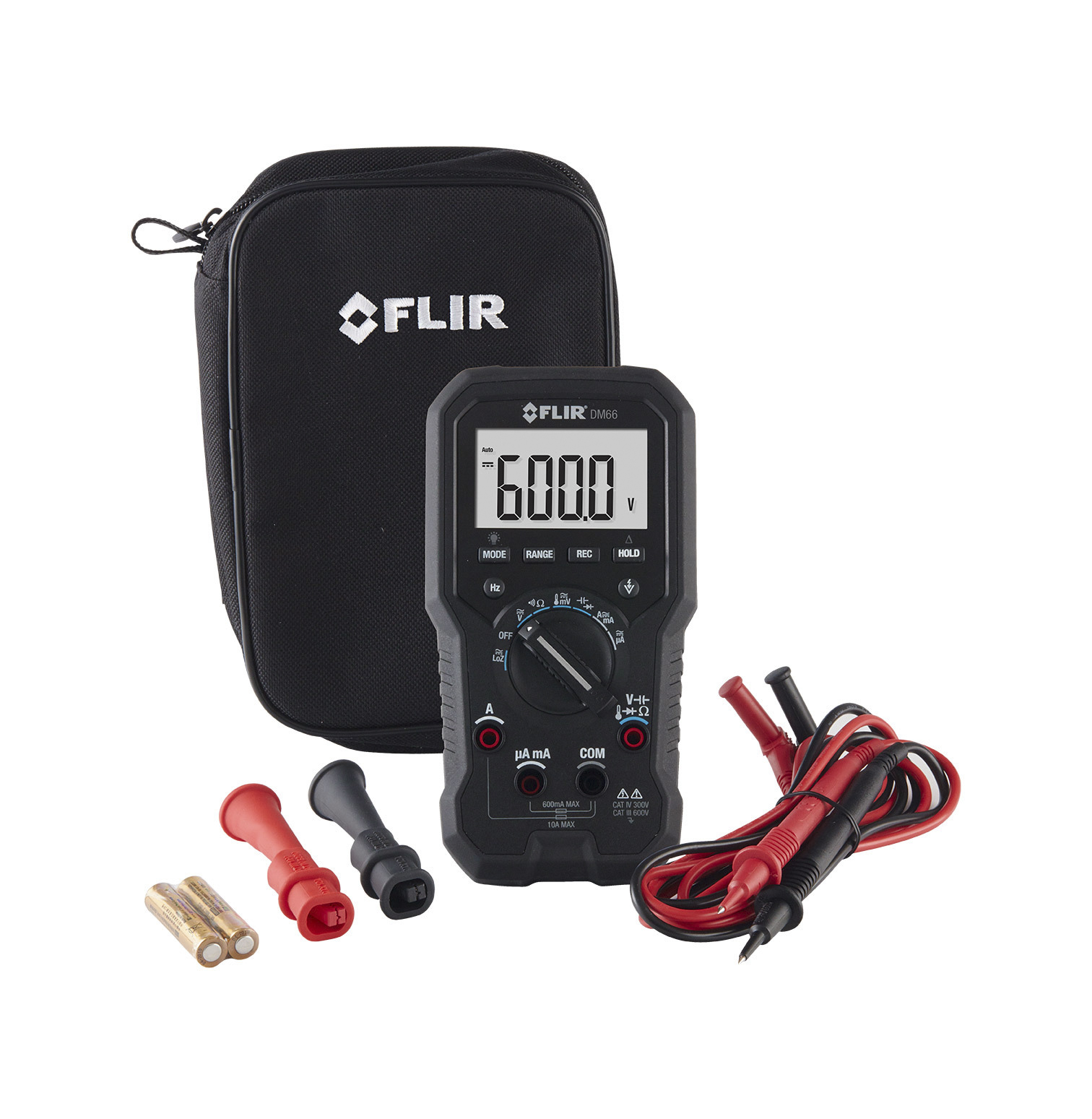 dm66 FLIR DM66 Handheld Digital Multimeter True RMS - UKAS Calibrated