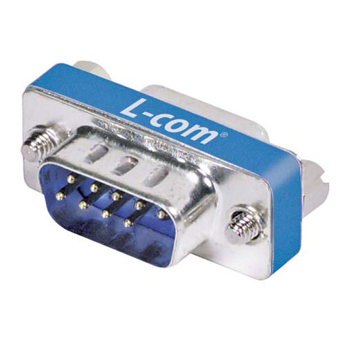L-Com DMA 9 Way Straight Screw D-Sub Connector Female, with Jack Screw