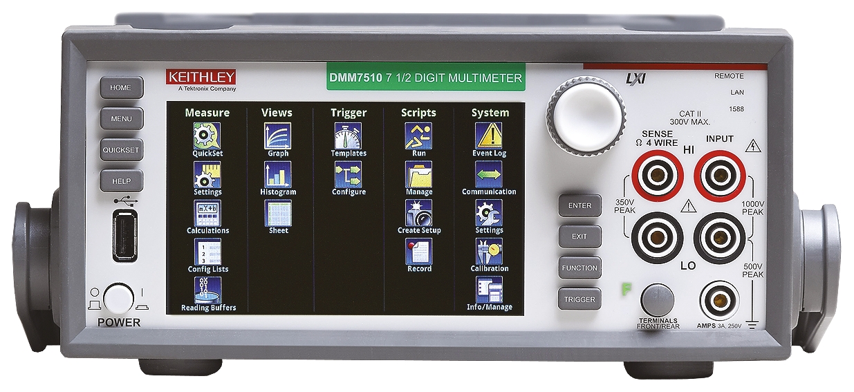 Keithley DMM7510 Bench Digital Multimeter True RMS, 10 A ac, 10 A dc, 700 V ac