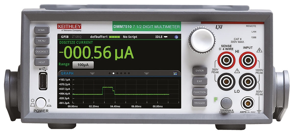dmm7510 Keithley DMM7510 Bench Digital Multimeter True RMS, 10 A ac, 10 A dc, 700 V ac
