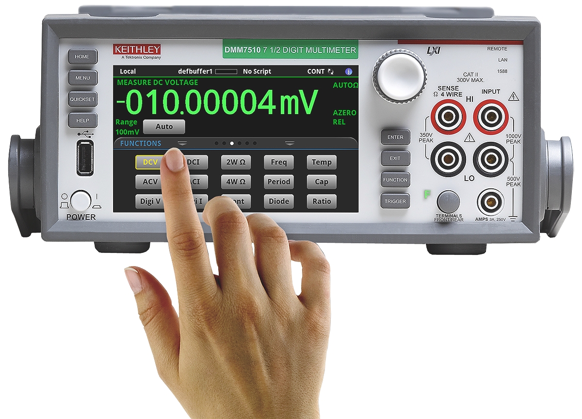 dmm7510 Keithley DMM7510 Bench Digital Multimeter True RMS, 10 A ac, 10 A dc, 700 V ac
