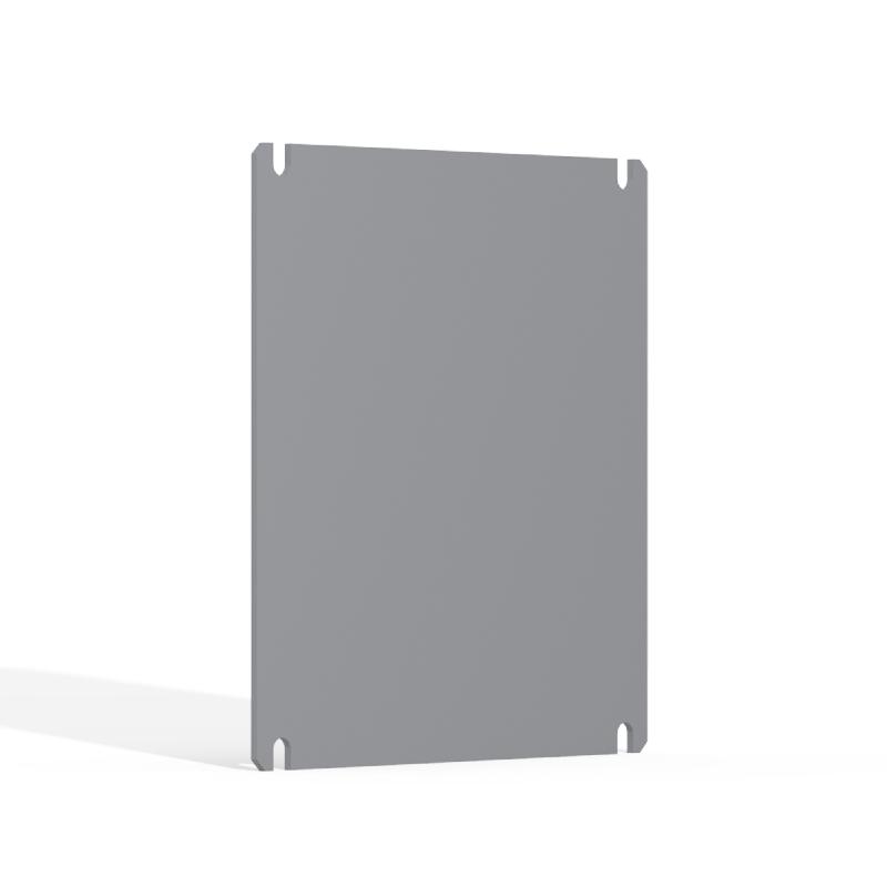 nVent HOFFMAN DMP Series Galvanised Steel Mounting Plate for Use with Enclosures 120 mm x 120 mm x 160mm
