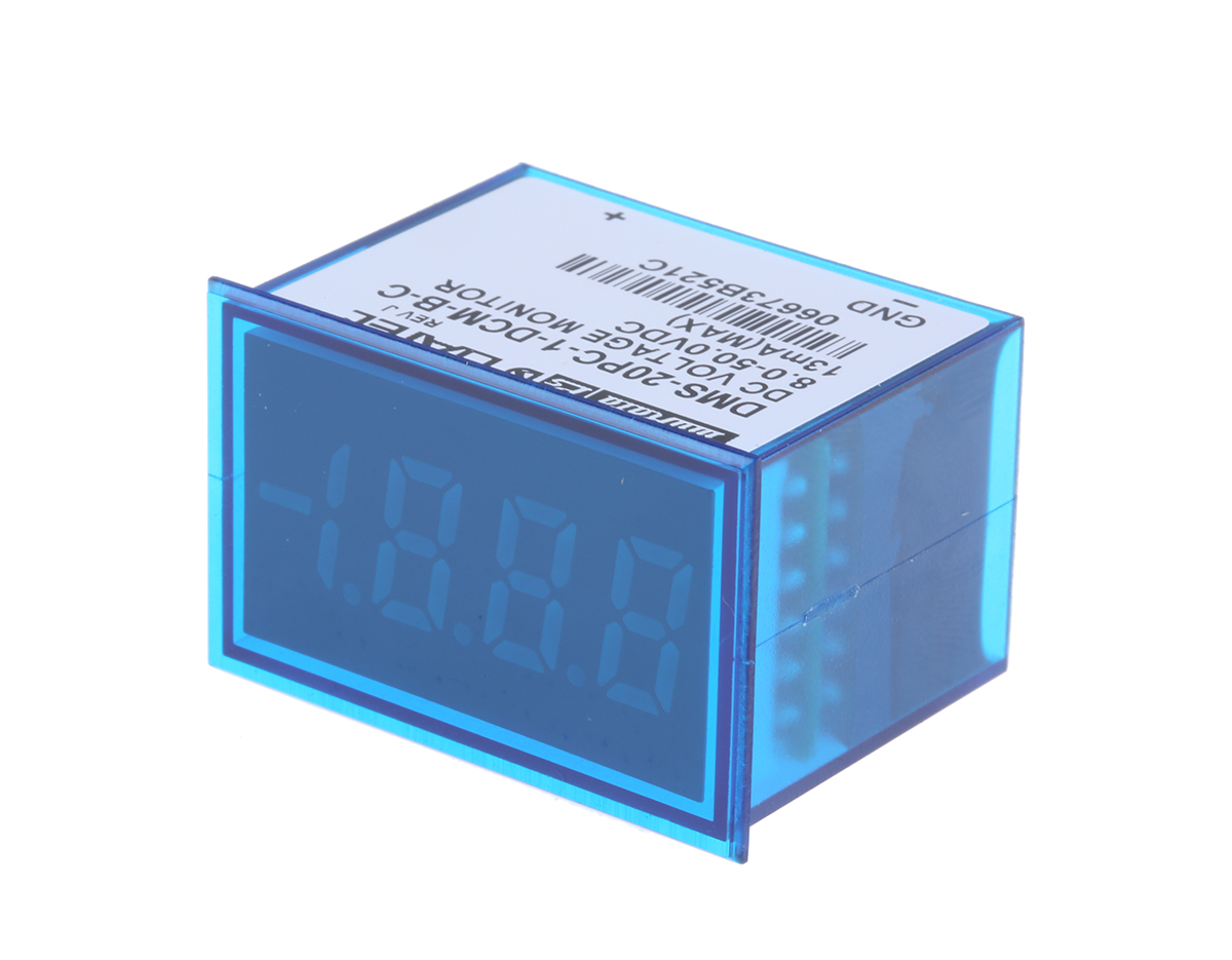 Murata Power Solutions DMS-20PC Series Digital Voltmeter DC, 21.29 mm, 33.93 mm