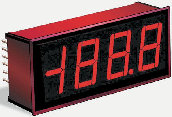 Murata Power Solutions DMS-20PC Series Digital Voltmeter AC/DC, 22 mm, 34 mm