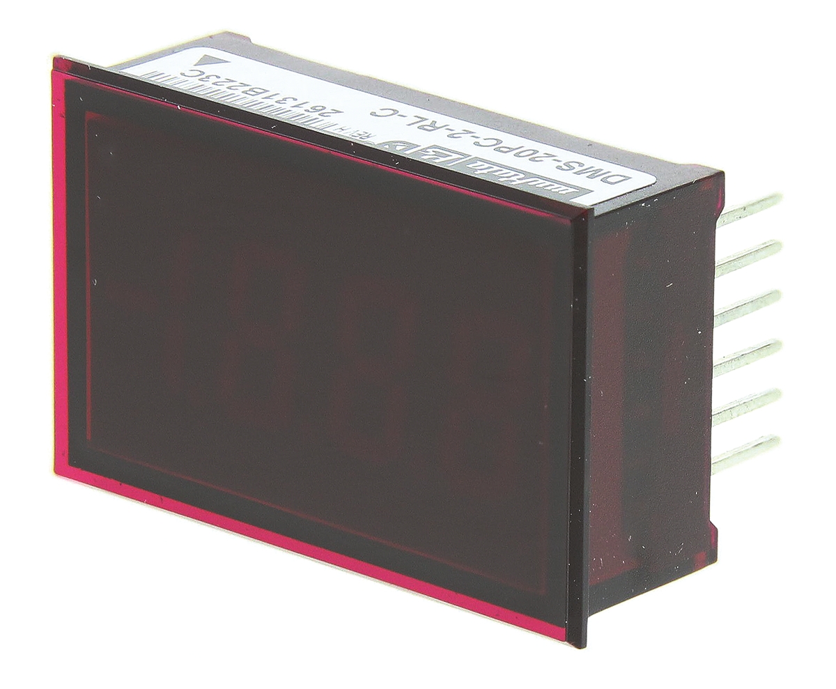 Murata Power Solutions DMS-20PC Series Digital Voltmeter AC/DC, 22 mm, 34 mm